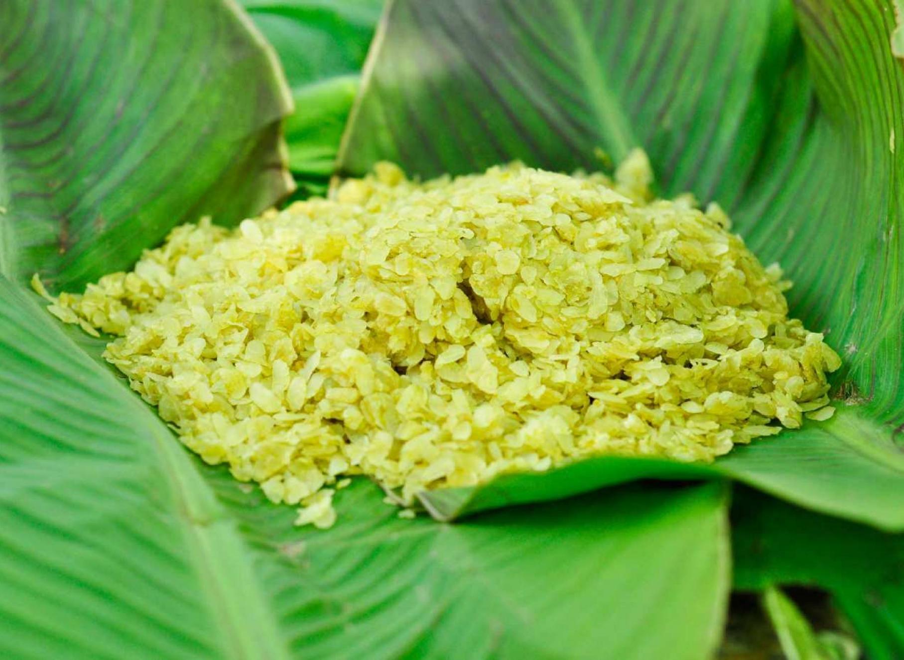 Cốm tươi đặc sản truyền thống của Hà Nội