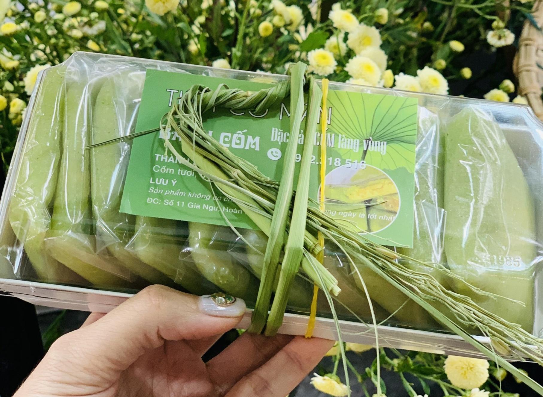 Bánh cốm Hàng Than – Món đặc sản ngon Hà Nội
